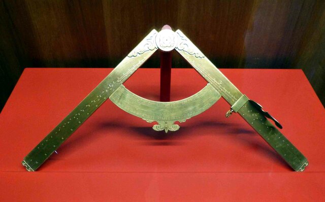 Compás geométrico militar – 1599