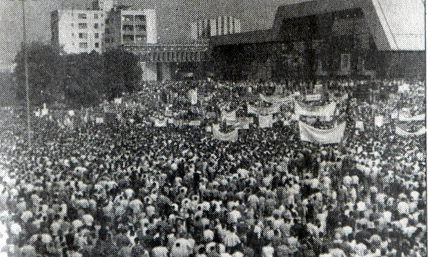 Protesti v Vojvodini