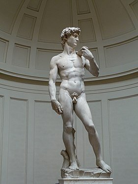 Creació del David de Michelangelo Buonarroti