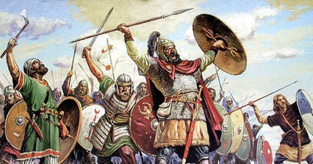 La caída del imperio romano