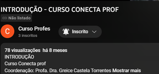 Conecta Profe: INTRODUÇÃO