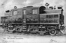 La primera locomotora eléctrica