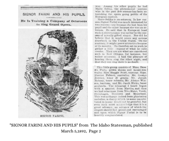 Grand Creole and Colored Opera and Concert Company