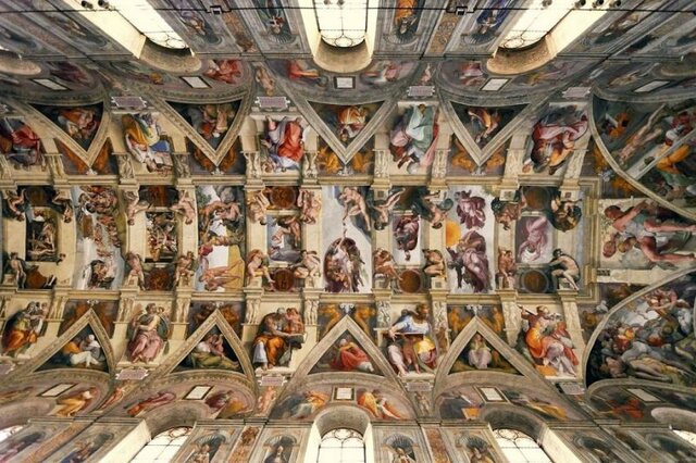 Bóveda de la capilla sixtina