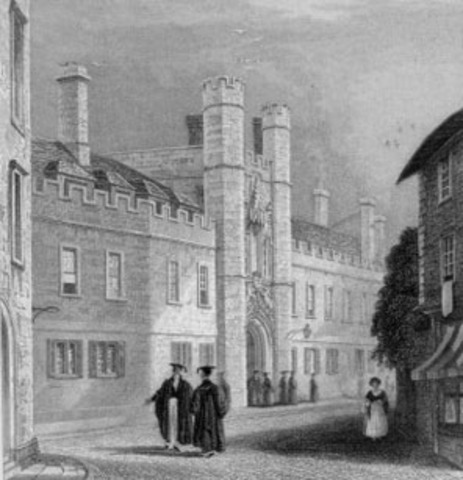 Ingresa en Christ’s College de Cambridge