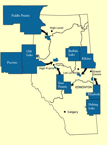 Closing of Alberta's Metis settlements