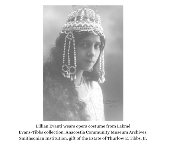 Lillian Evanti as Lakmé