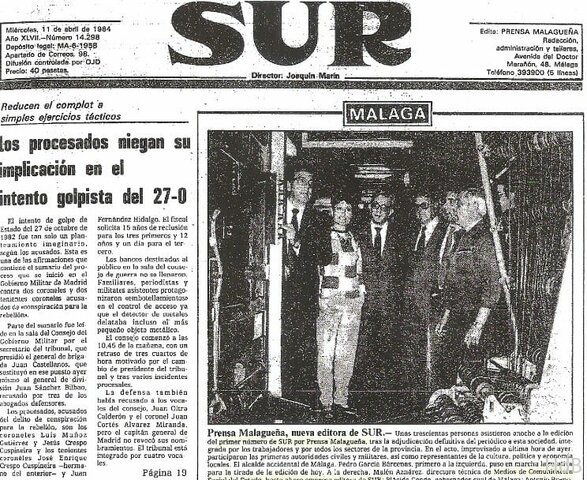 Pequeños accionistas y trabajadores se quedan con el Diario SUR