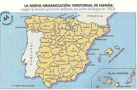 División de Javier de Burgos