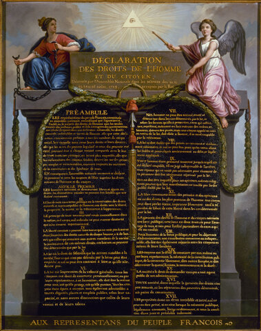 The Declaration of the Rights of Man and of the Citizen