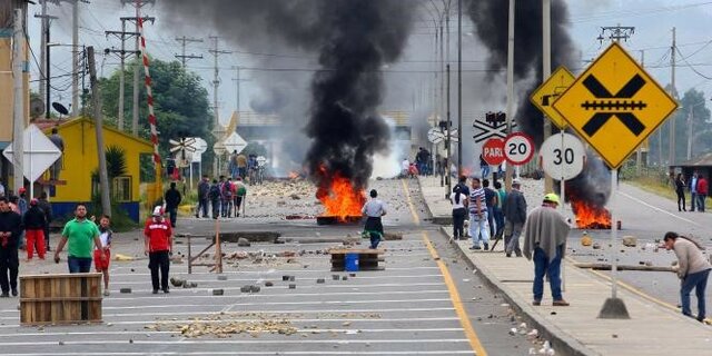 Efectos de la reforma tributaria y paro del sector  trasportador