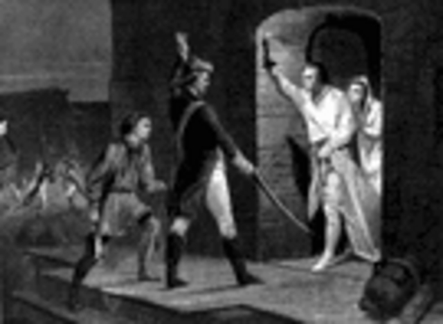 Capturing of Fort Ticonderoga