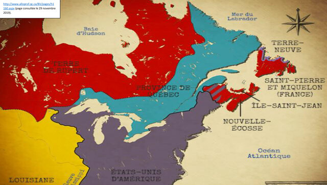 Arrivée des Loyalistes