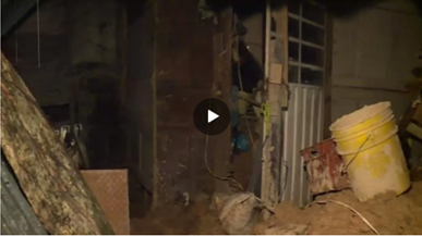 Deslizamiento de montaña en el sur de Bogotá tiene en riesgo a varias familias