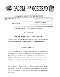se expidió el acuerdo para la Desregulación de la Actividad Empresarial