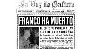 La mort de Franco