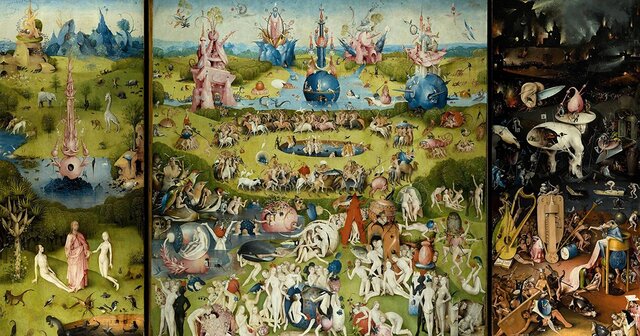 “Jardín de las Delicias” de Hieronymus Bosch