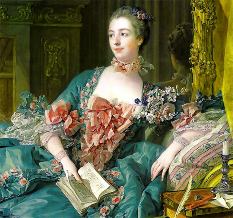 “Madame de Pompadour” de François Boucher