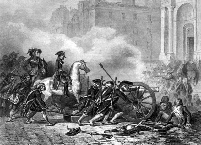 La Insurrección realista y Napoleon Bonaparte