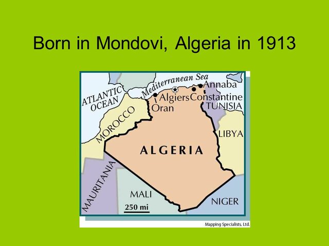 Birth - Area of Birth