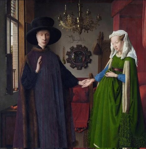 Obra - El matrimonio Arnolfini, de Jan van Eyck