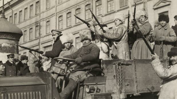 La guerra civil rusa