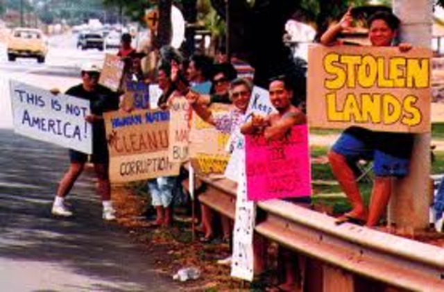 The overthrow of Hawaii