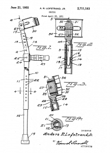 Primera muleta ajustable