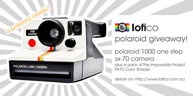 Polaroid Onestep.  We were amazed the pictures came right out.