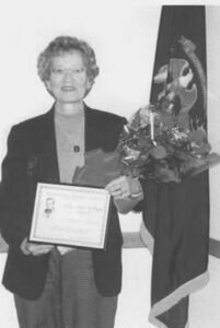 LMK award goes to Mary Lou Duncan