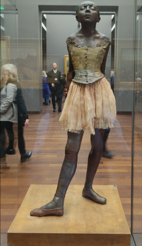 LA BALLERINA DI QUATTORDICI ANNI, Degas