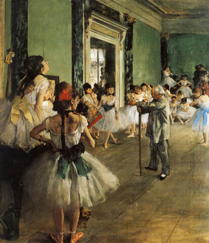 LA SCUOLA DI DANZA, Degas