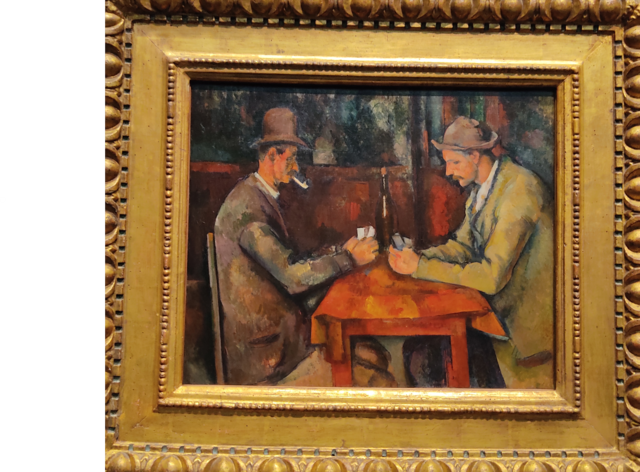 I GIOCATORI DI CARTE, Cezanne