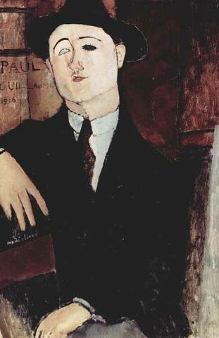 RITRATTO DI PAUL GUILLAUME, Modigliani
