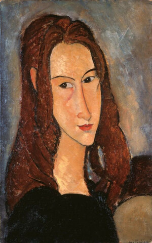 RITRATTO DI JEANNE HEBUTERNE, Modigliani