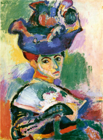 DONNA CON CAPPELLO, Matisse