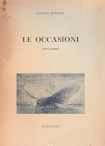 LE OCCASIONI, Montale
