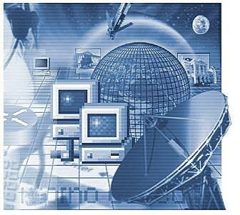 La informática y las telecomunicaciones posibilitando la interconexión entre redes.