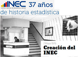 1974 Creación del Instituto Nacional de Estadística