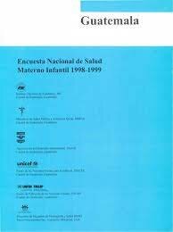 1998 Encuesta Nacional Salud Materna Infantil