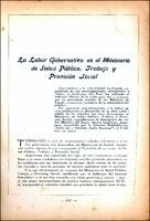 Creación del Ministerio de Educación, y Ministerio de la Salud Pública, Trabajo y Previsión Social