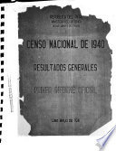 Primer censo nacional después de 1876