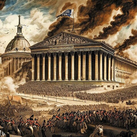 The reaction of Louis XVI