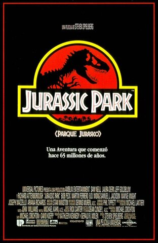Parque Jurásico de Steven Spielberg