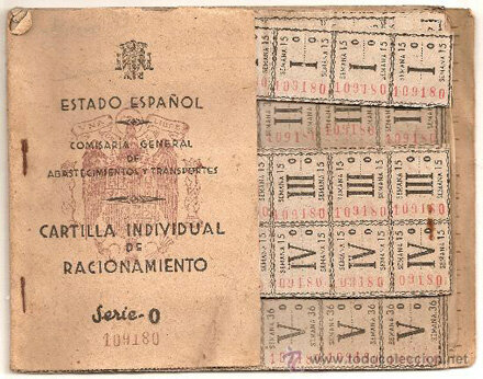 Cartillas de racionamiento