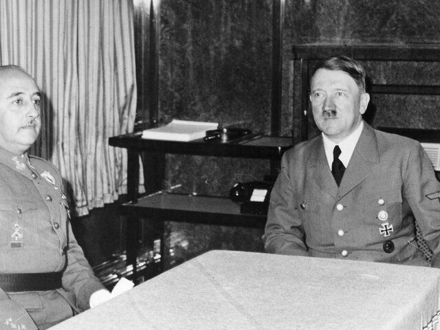Rotura de vínculos entre Hitler y Franco