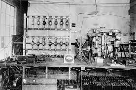 Marconi's company, becomes overruled by US, sells company to GE