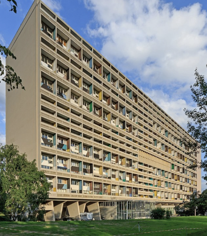 Unidad de Habitación de Marsella, Le Corbusier