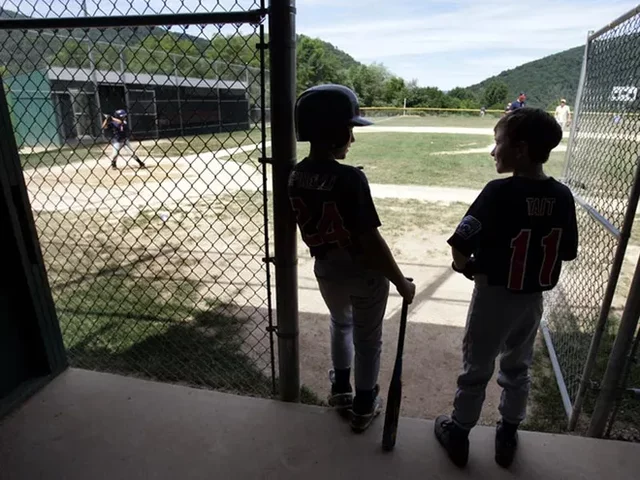 Derek is talking to Dave after their first game about the positives of what he did, but Dave is only able to focuse on the negatives of his performance on the field.