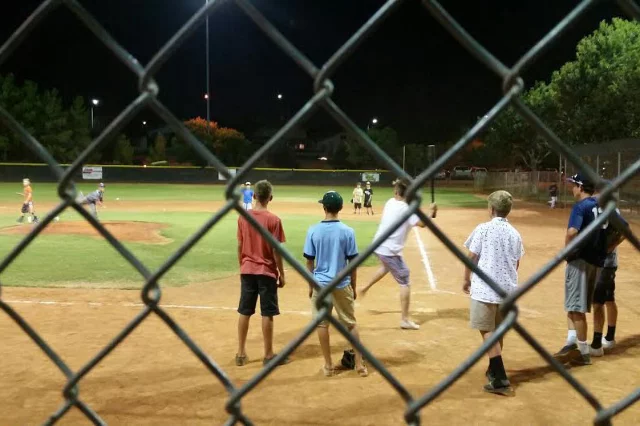 Derek invites Dave, to the hill where all of his friends meet up to play baseball. After he tells his friends this they all start to talk about what they think Dave is like.
